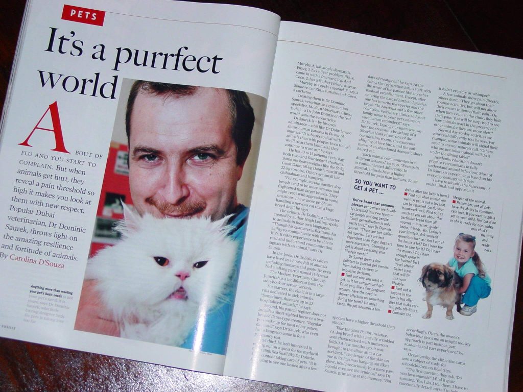 gulf news article 03 - Vet Care Dubai gulf news article 03 - Vet Care Dubai